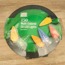 150 Multi-colored C6 LED Lights