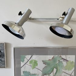 Lightolier Track Light Chrome Vintage
