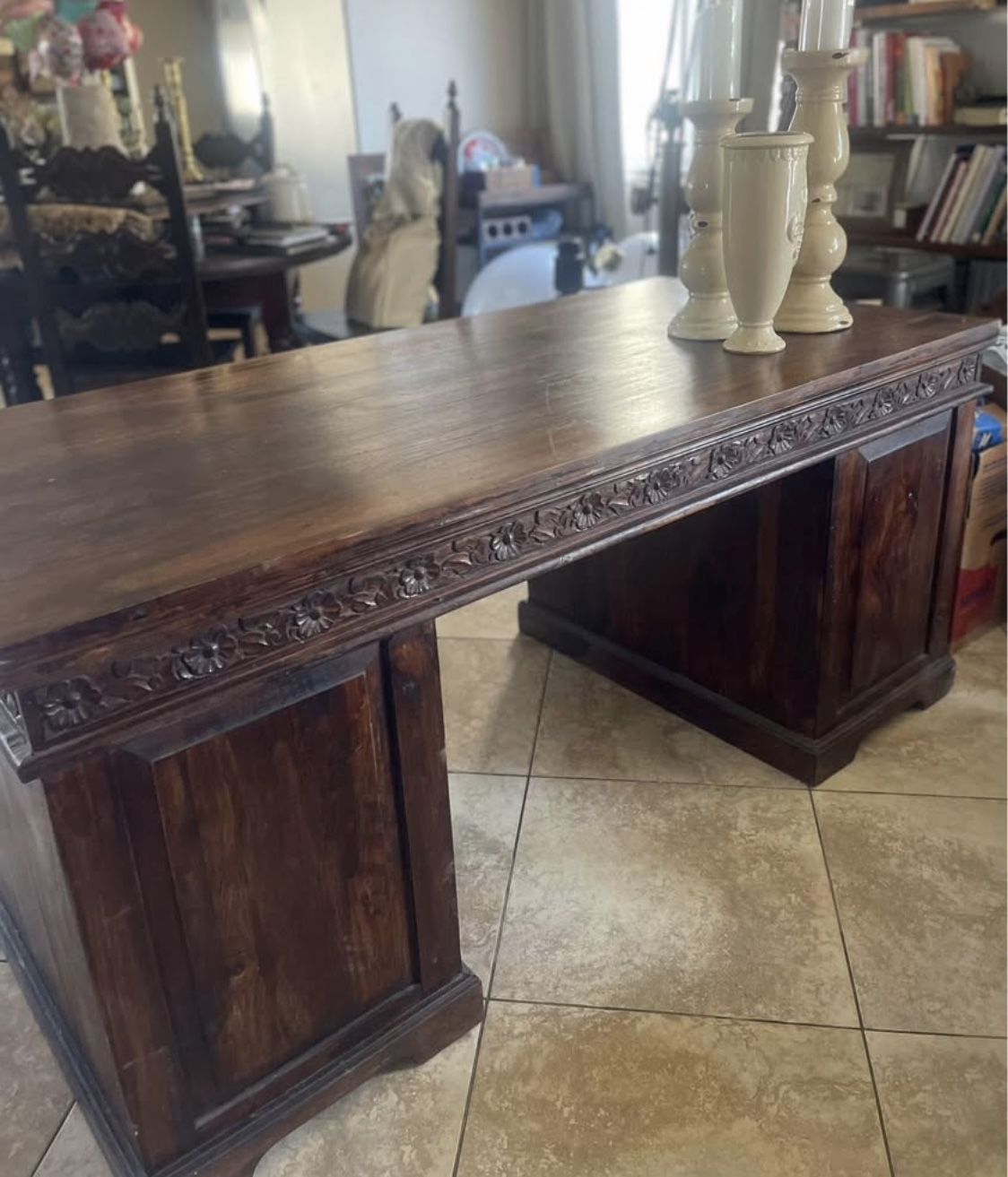Solid Wood Desk 