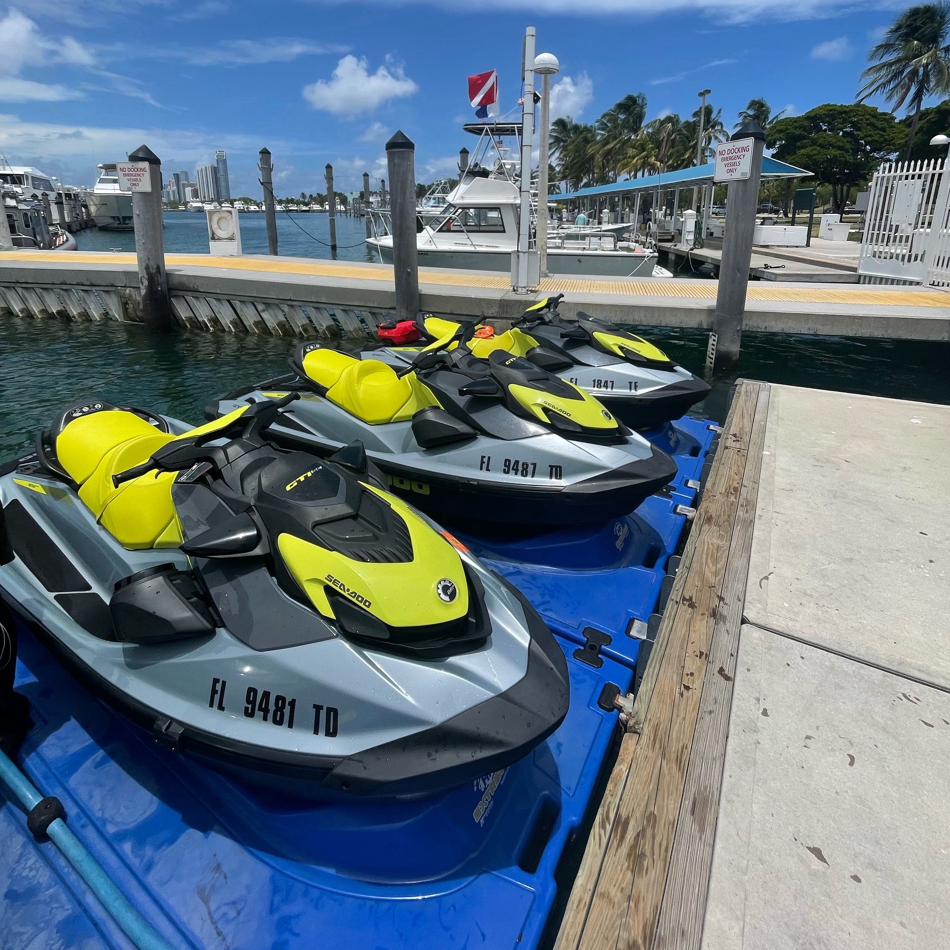 3 Jet skis For Sale