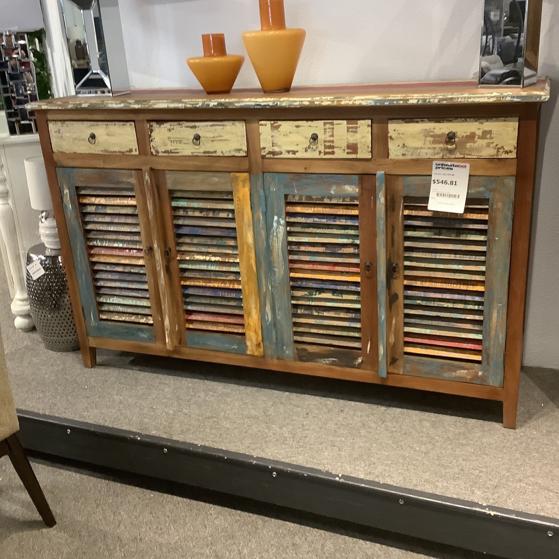 Solid Wood Buffet Server