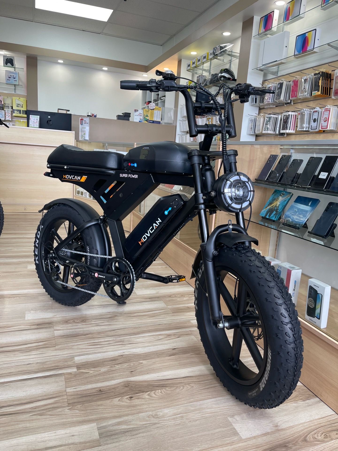 Dual Battery Movcan Electric Bike 32MPH Top Speed 120 miles range ebike Financing $49 Down