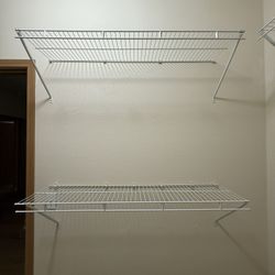 White Closet Shelves