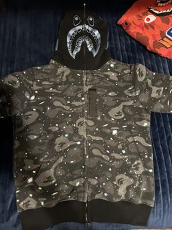 Bape Space Camo Full Zip Up Hoodie