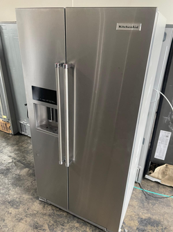 KitchenAid Side-by-Side Fridge – Stainless, Ice & Water Dispenser