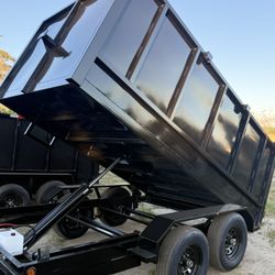 New 8x4x12 Hydraulic Utility Dump Trailer 🔥