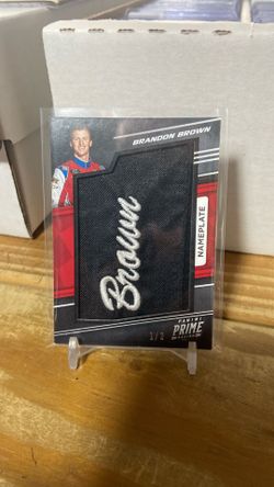 Brandon Brown Panini Prime Card
