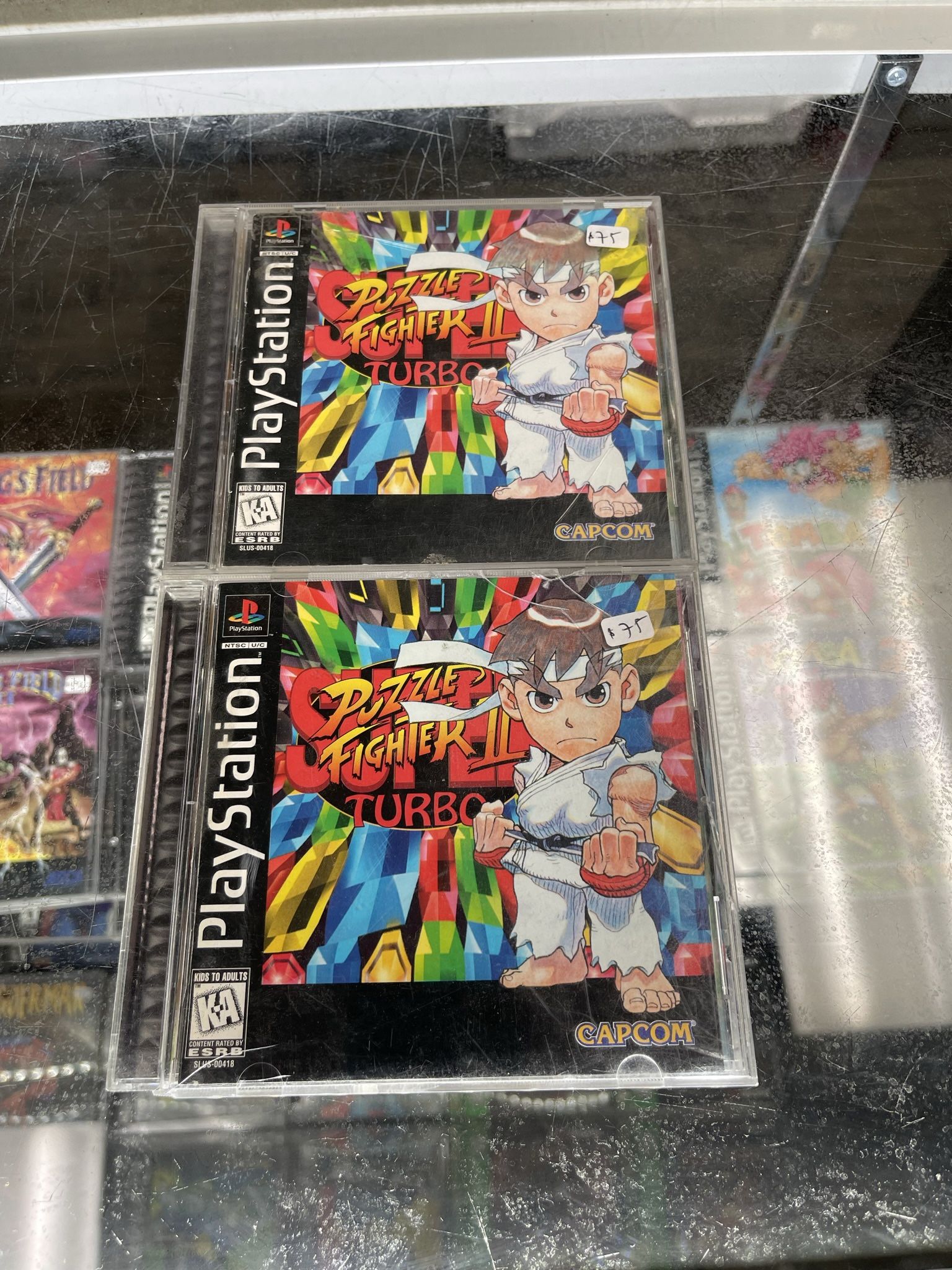 Super Puzzle Fighter Ps1 $50-$55 Each Gamehogs 11am-7pm