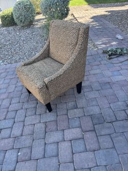 Cheetah Sofa Chair Very Comfortable Very Good Condition