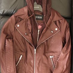 Guess Brand Leather Jacket