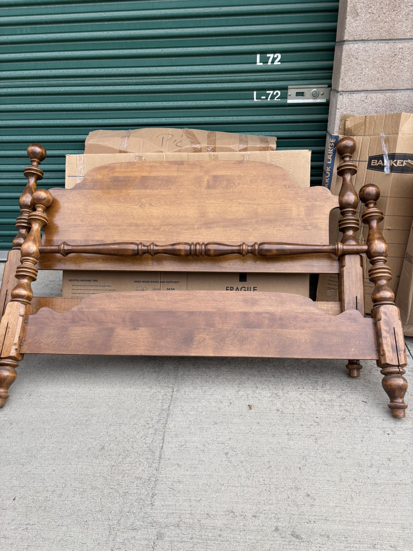 Ethan Allen Queen Bed Frame