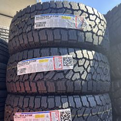 285/70/17 Falken Wildpeak At4W Set Of 4 New Tires Installed And Balanced 50k Miles Warranty