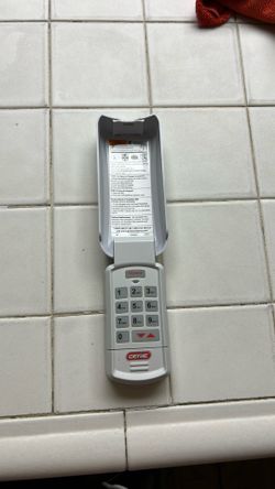 Genie garage key pad