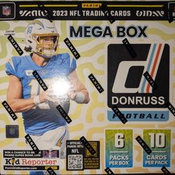 2023 Panini NFL Donruss Football Walmart Mega Box Factory Sealed Includes Auto