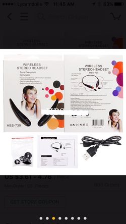 Bluetooth Headset Tone HBS-730 Black