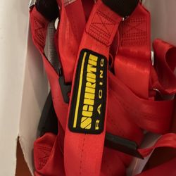 Schroth QuickFit Harness RED Driver Side 