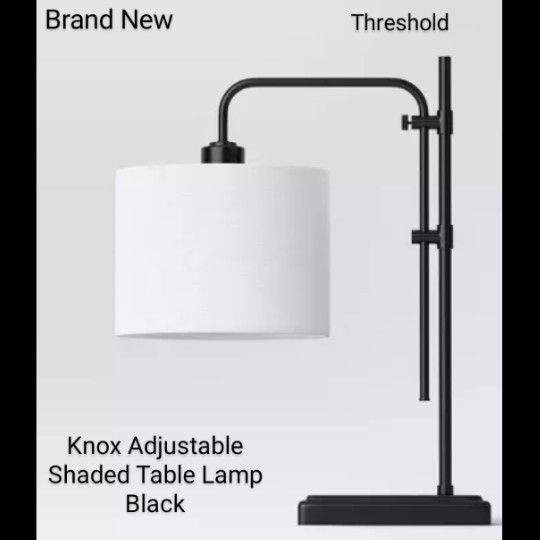 Brand New Opallhouse & Jungalow Floor Lamp Black And Natural Finish