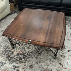 Square Coffee Table And 2 End Tables