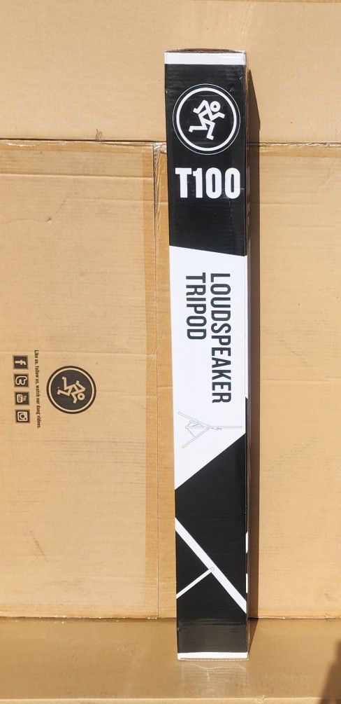 Mackie Professional Heavy Duty Steel Tripod Stand 74" Height 120 Lbs Max Capacity Speaker Stand 🚨 Payment Options Available 🚨 No Credit Needed 🚨