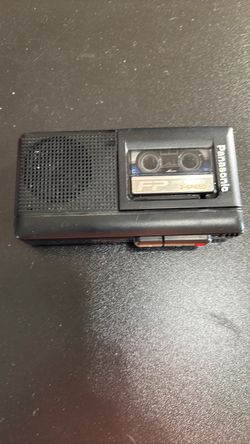 Vintage Panasonic FP 2-Speed Microcassette Recorder