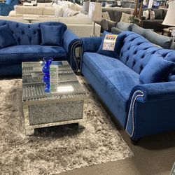 Luxurious Sofa Loveseat! 💙📲🚨 $2,099! Easy Financing! 