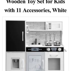 Wooden Pretend Kitchen 