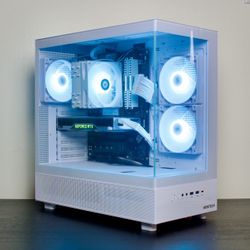 ❄️GLACIER FREEZE❄️ Gaming PC – Ryzen 5 5500 / RTX 2060 FE / 16GB / 1TB SSD 🎮💻