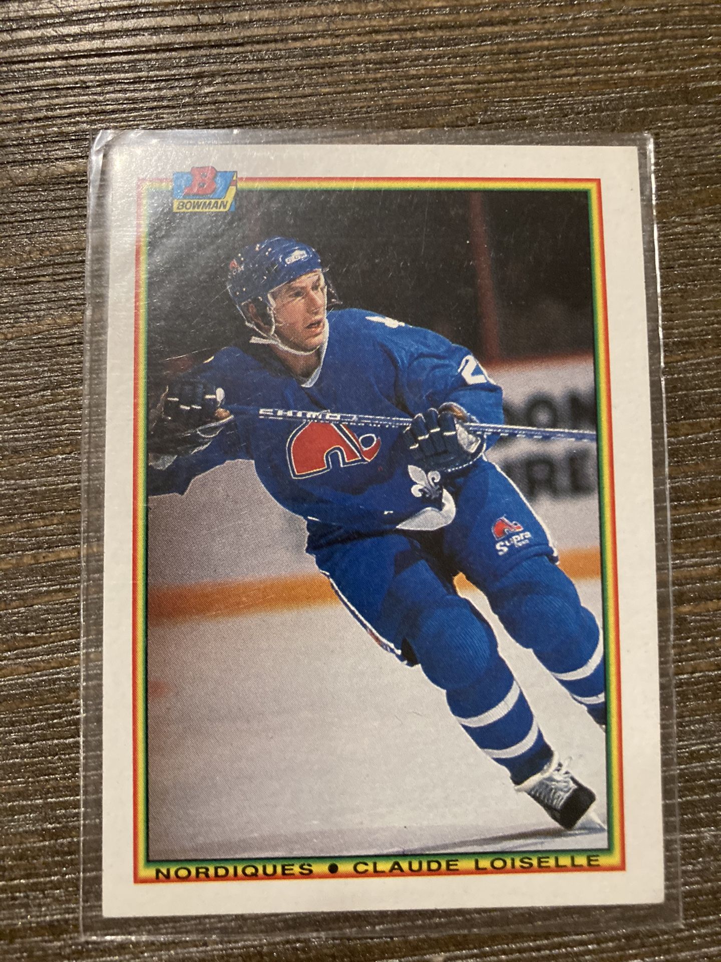1990 Bowman Claude Loiselle NHL