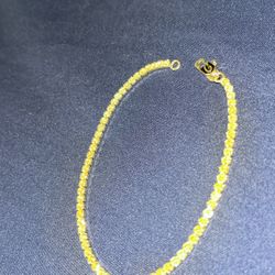 Restocked! 2mm Tennis Bracelet 18k Gold Plated