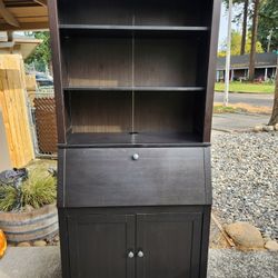 IKEA HEMNES Black/Brown Secretary DESK-Retired IKEA