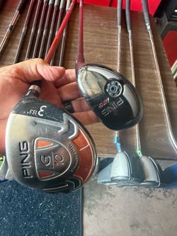 Ping G10 3 wood and I25 hybrid 22