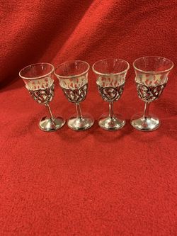 Set Of Four Aperitif Glasses