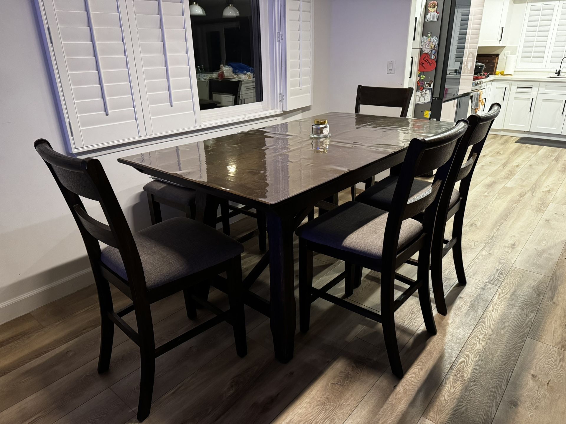 Dining Table With Bench And Chairs 