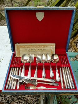 49 pcs vintage Rogers flatware