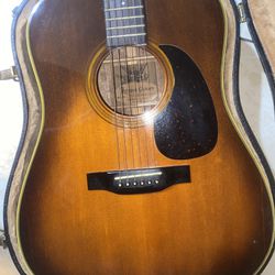 Vintage Alvarez 5025A Acoustic Guitar W/ Original Case