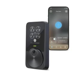Lockly PIN Genie Pro Zeno Series Smart Lock, Keyless Entry Door Lock With Apple Home Key
