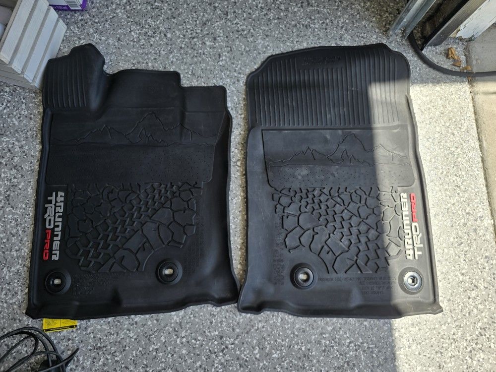Toyota 4Runner TRD PRO All Weather Floor Liner/Mats
