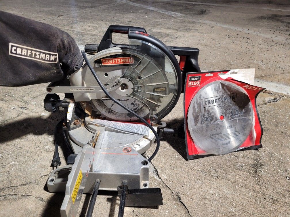 CRAFTSMAN TOOLS(10 Inch compound miter)WERNER LADDER,π―πPOLE SAWπ―NEED GONEππΌββοΈDont Wait.OBO-Make Offers