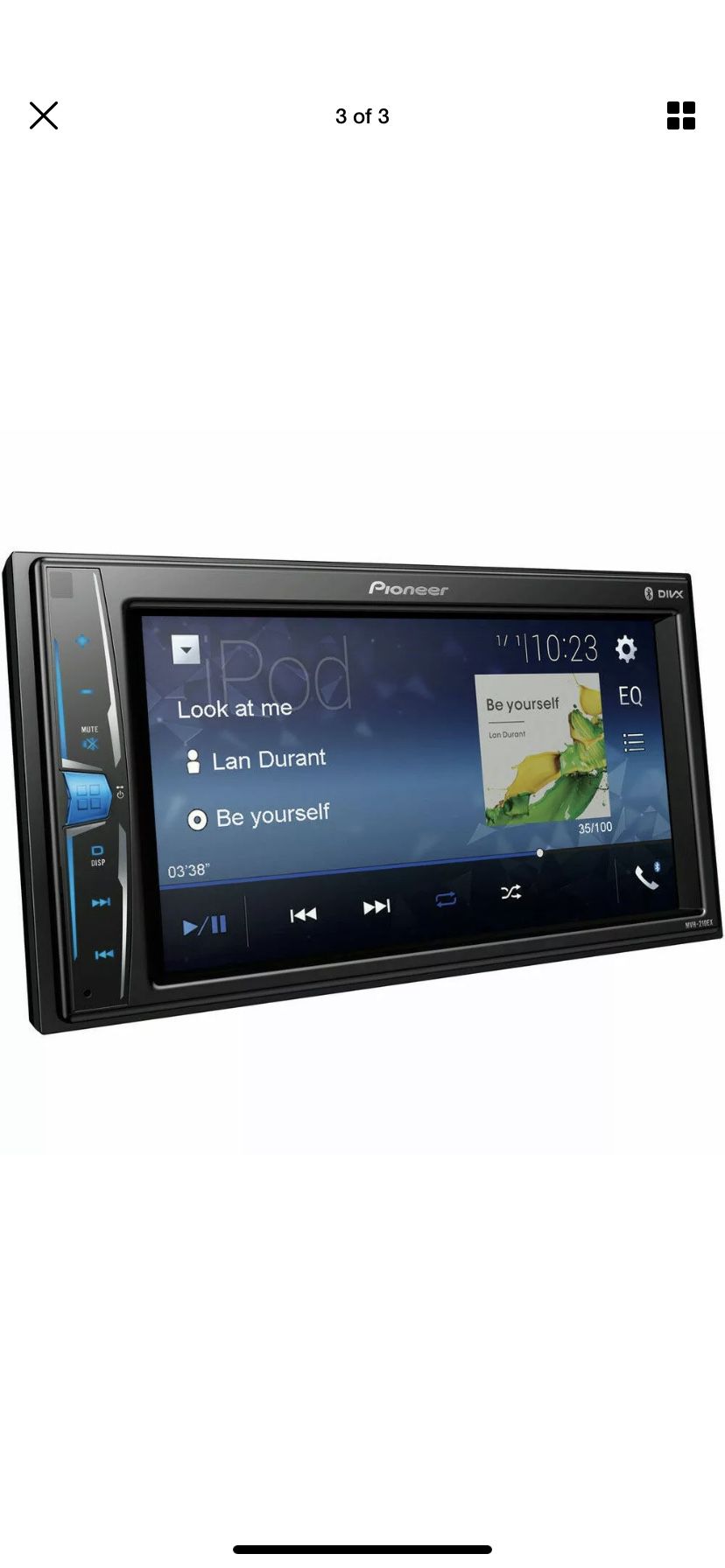 Pioneer MVH-210EX 2-DIN 6.2" Touchscreen Car Stereo Multimedia Receiver *MVH210 Authorized Dealer! Free Shipping!