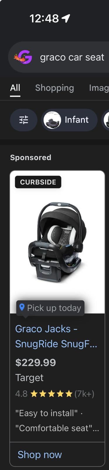 Graco SnugRider Elite Car Seat Combo
