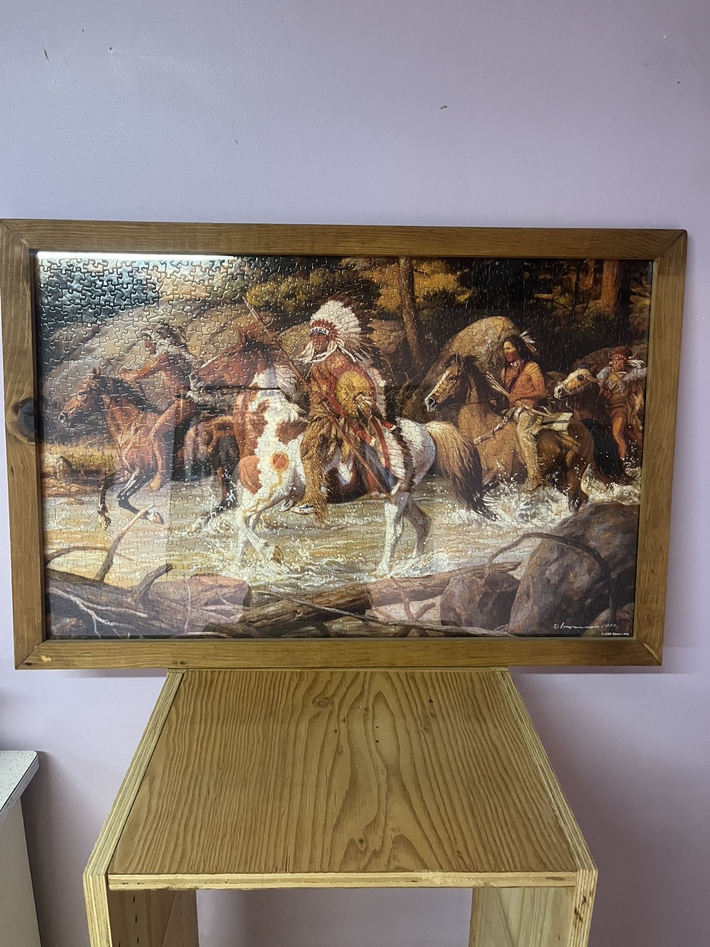 Large Framed Puzzle