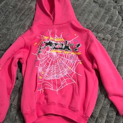 Pink Sp5der Hoodie 