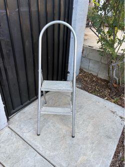 aluminum 2-step folding stool-light weight