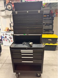 Machinist’s Toolbox and Tool Collection