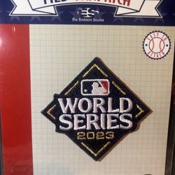 2023 World Series Fan Patch / Jersey Patch Official