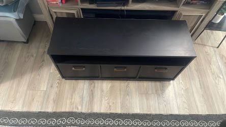 Black TV STAND