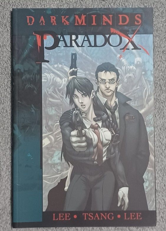 Darkminds Paradox Paperback Like New Book Comic Manga Image Lee Tsang