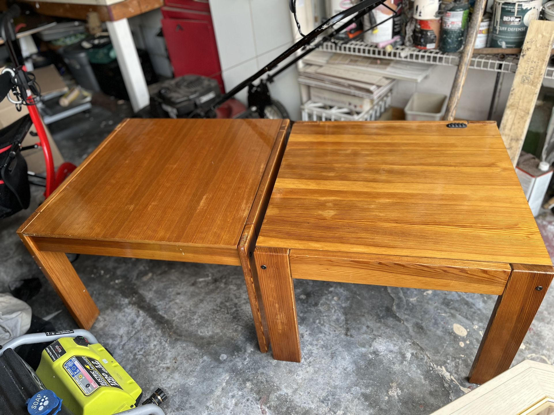 Tables 2 Wood End Tables