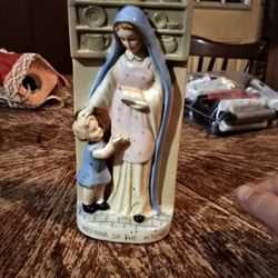 1957 Madonna of the Kitchen Ceramic Wall Hanging