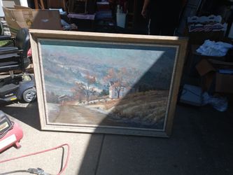 Gardner Oil Painting 